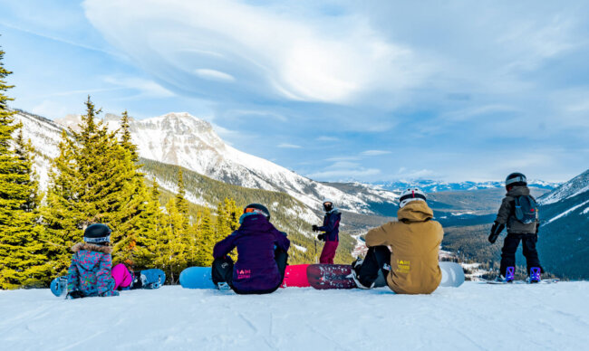 Castle-Mountian-hill-snowboard