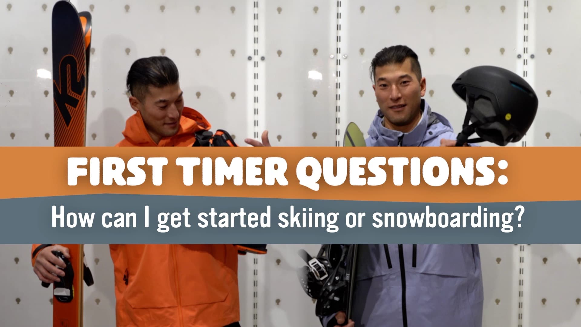 Featured Image for “FIRST TIMER QUESTIONS: How can I get started skiing or snowboarding?”